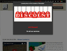 Tablet Screenshot of elaksalon.com